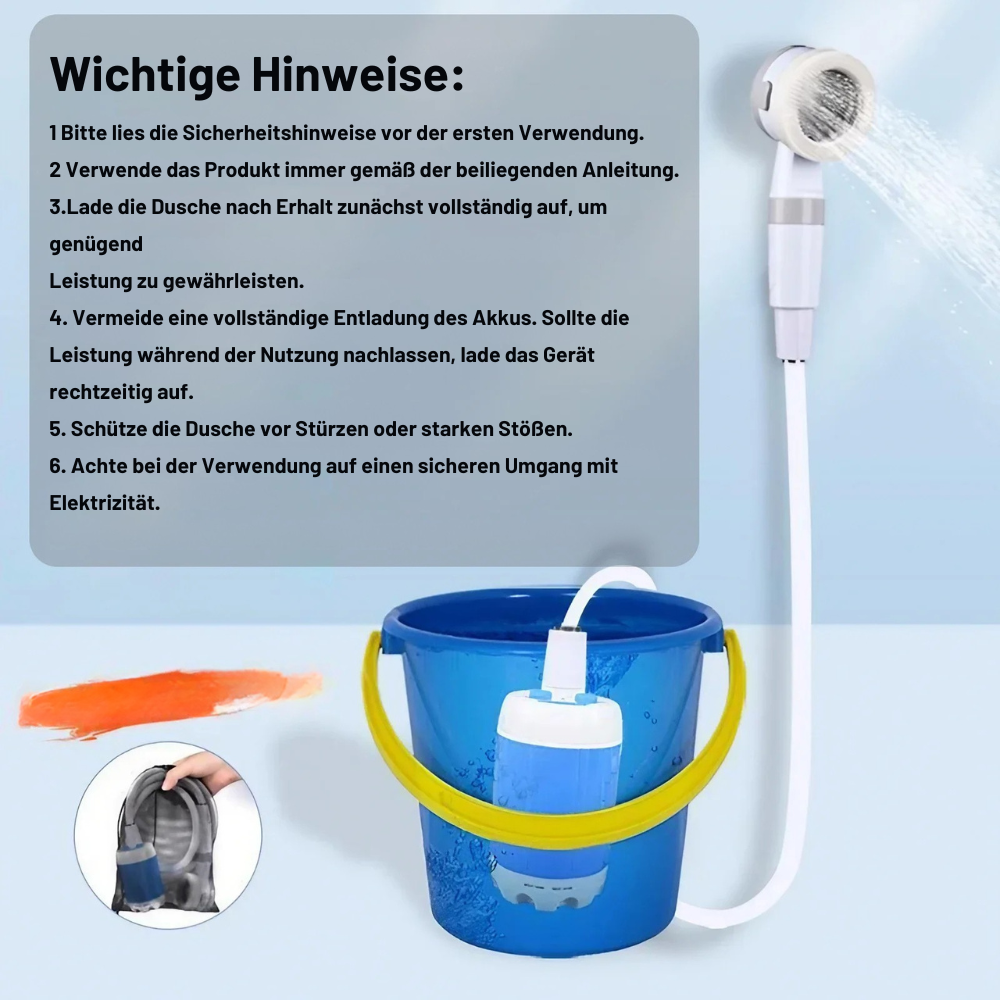EverFresh™ Portable Shower